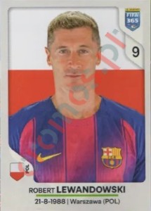 494 Robert Lewandowski – FIFA 365 2026 Panini