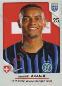 263 Manuel Akanji – FIFA 365 2026 Panini