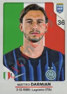 266 Matteo Darmian – FIFA 365 2026 Panini