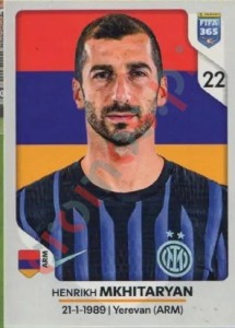 275 Henrikh Mkhitaryan – FIFA 365 2026 Panini