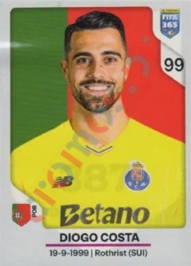 387 Diogo Costa – FIFA 365 2026 Panini