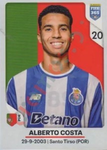 389 Alberto Costa – FIFA 365 2026 Panini