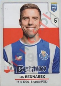 390 Jan Bednarek – FIFA 365 2026 Panini