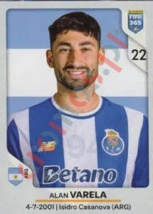394 Alan Varela – FIFA 365 2026 Panini