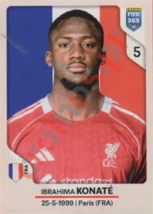 83 Ibrahima Konaté – FIFA 365 2026 Panini