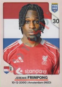 84 Jeremie Frimpong – FIFA 365 2026 Panini