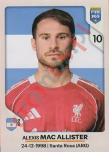 89 Alexis Mac Allister – FIFA 365 2026 Panini