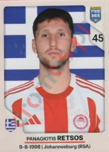 208 Panagiotis Retsos – FIFA 365 2026 Panini