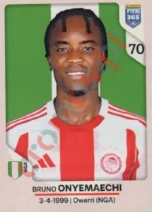213 Bruno Onyemaechi – FIFA 365 2026 Panini