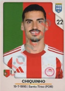 218 Chiquinho – FIFA 365 2026 Panini