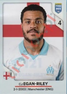121 CJ Egan-Riley – FIFA 365 2026 Panini