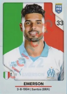 122 Emerson Royal – FIFA 365 2026 Panini