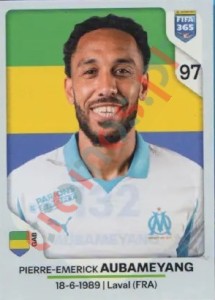 132 Pierre-Emerick Aubameyang – FIFA 365 2026 Panini