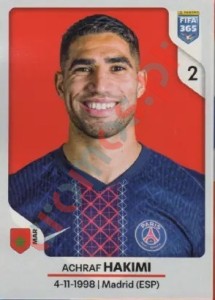 157 Achraf Hakimi – FIFA 365 2026 Panini