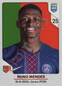 158 Nuno Mendes – FIFA 365 2026 Panini