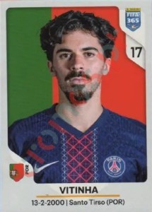 159 Vitinha – FIFA 365 2026 Panini