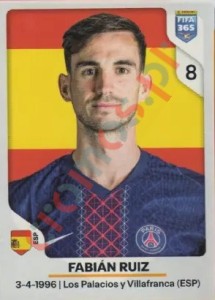 162 Fabián Ruiz – FIFA 365 2026 Panini