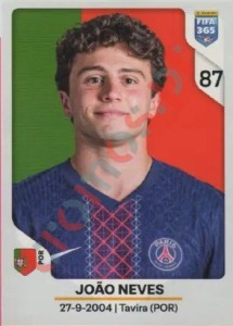 163 João Neves – FIFA 365 2026 Panini