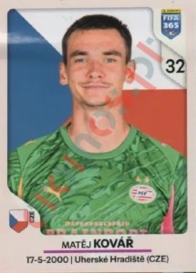 333 Matěj Kovář – FIFA 365 2026 Panini