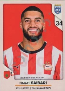 340 Ismael Saibari – FIFA 365 2026 Panini