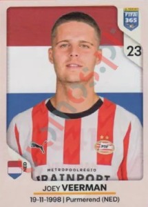 341 Joey Veerman – FIFA 365 2026 Panini