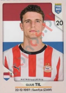 343 Guus Til – FIFA 365 2026 Panini
