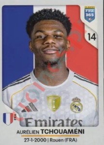 502 Aurélien Tchouameni – FIFA 365 2026 Panini