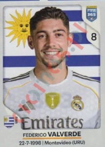 503 Federico Valverde – FIFA 365 2026 Panini