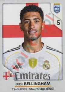 505 Jude Bellingham – FIFA 365 2026 Panini
