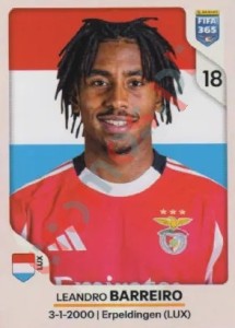 379 Leandro Barreiro – FIFA 365 2026 Panini