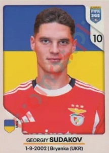 380 Georgiy Sudakov – FIFA 365 2026 Panini