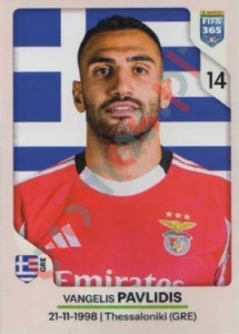 386 Vangelis Pavlidis – FIFA 365 2026 Panini