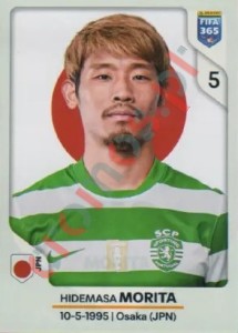 413 Hidemasa Morita – FIFA 365 2026 Panini
