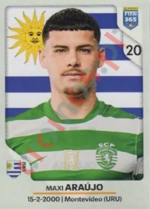 414 Maxi Araújo – FIFA 365 2026 Panini