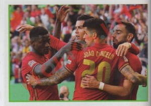 80 Equipa festejo – Fome de Vencer 2022 Panini