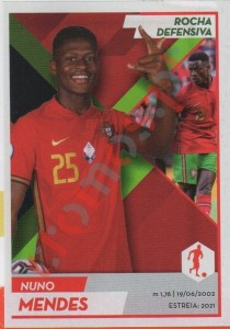 61 Nuno Mendes – Fome de Vencer 2022 Panini
