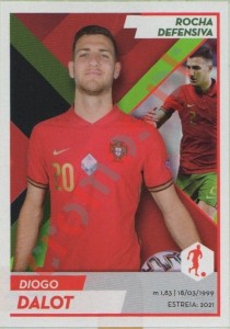 20 Diogo Dalot – Fome de Vencer 2022 Panini