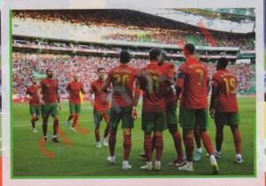 85 Equipa reunida – Fome de Vencer 2022 Panini