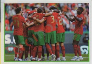 87 Equipa reunida – Fome de Vencer 2022 Panini