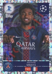 287 Ibrahim Mbaye – UEFA Champions League 2025-2026 Topps