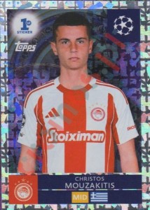 288 Christos Mouzakitis – UEFA Champions League 2025-2026 Topps
