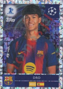 290 Dro – UEFA Champions League 2025-2026 Topps