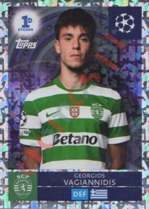 294 Georgios Vagiannidis – UEFA Champions League 2025-2026 Topps