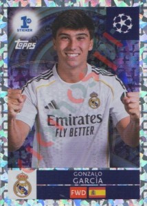 296 Gonzalo Garcia – UEFA Champions League 2025-2026 Topps