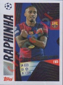 12 Raphinha – UEFA Champions League 2025-2026 Topps