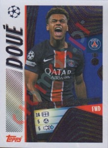 13 Desire Doue – UEFA Champions League 2025-2026 Topps