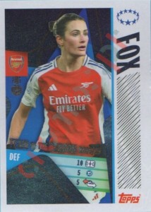 16 Emily Fox – UEFA Champions League 2025-2026 Topps