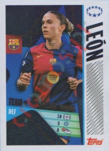 18 Mapi León – UEFA Champions League 2025-2026 Topps