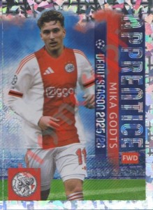 49 Mika Godts – UEFA Champions League 2025-2026 Topps