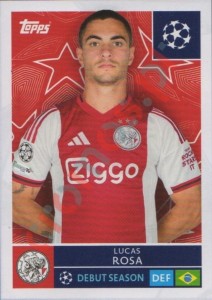 50 Lucas Rosa – UEFA Champions League 2025-2026 Topps